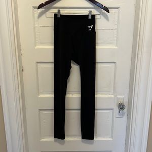 Gymshark Black Training 7/8 Leggings x-small/ small